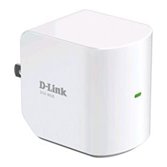 D-Link DCH-M225 Mode D'emploi