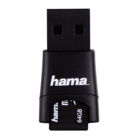 Hama 091047 Mode D'emploi