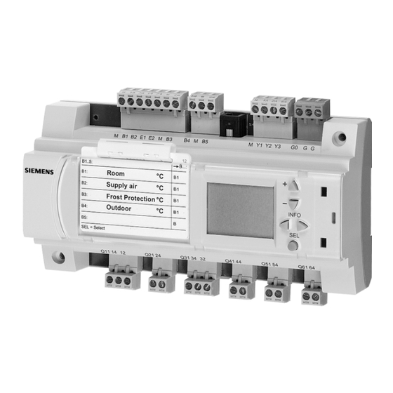 Siemens POLYGYR RWX62 Serie Mode D'emploi