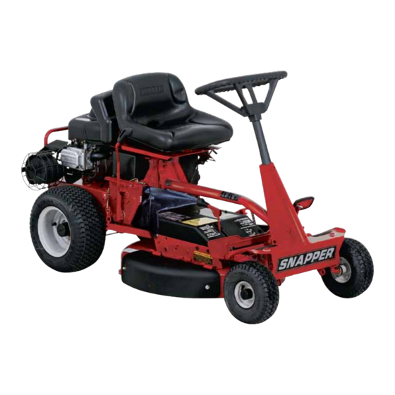 Briggs & Stratton Snapper E2813524BVE Notice D'emploi