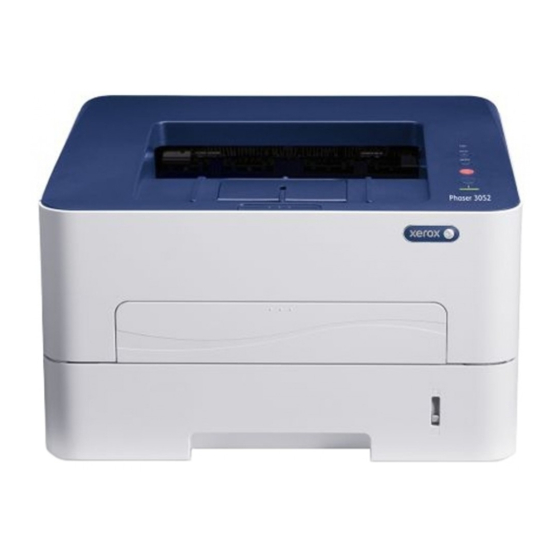 Xerox Phaser 3052NI Guide De L'utilisateur