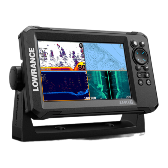 Lowrance EAGLE Guide De Démarrage Rapide