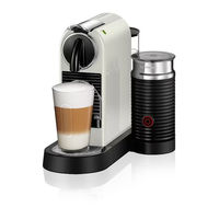 Nespresso CITIZ&MILK Mode D'emploi