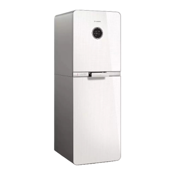 Bosch Condens 9000i Notice D'installation Et De Maintenance