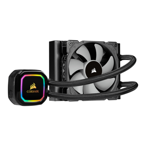 Corsair iCUE H60i RGB PRO XT Instructions D'installation