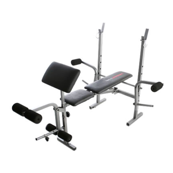 Weider 235 Manuel De L'utilisateur
