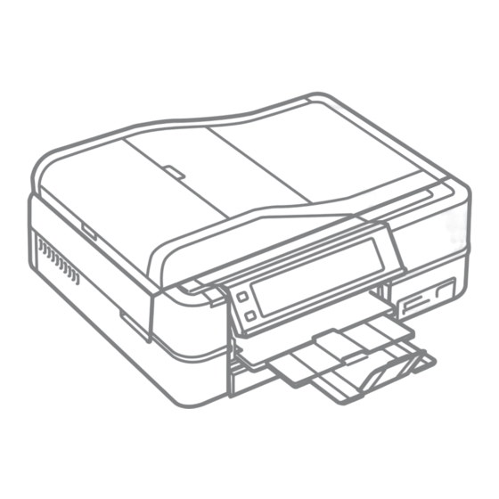 Epson Stylus Photo PX810FW Serie Guide Des Operations De Base