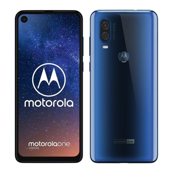 Motorola ONE VISION Guide De L'utilisateur