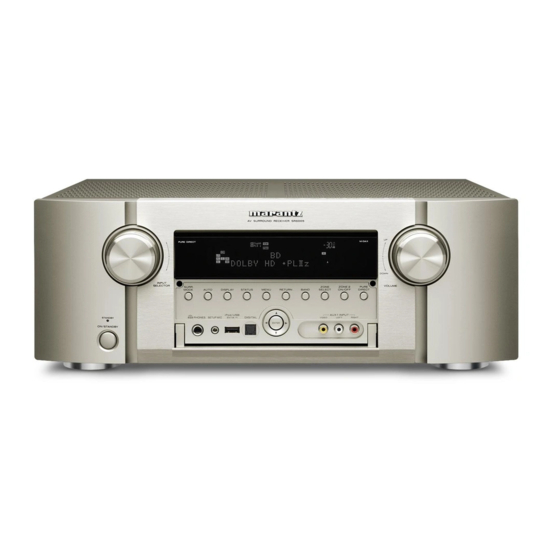 Marantz SR6005 Mode D'emploi