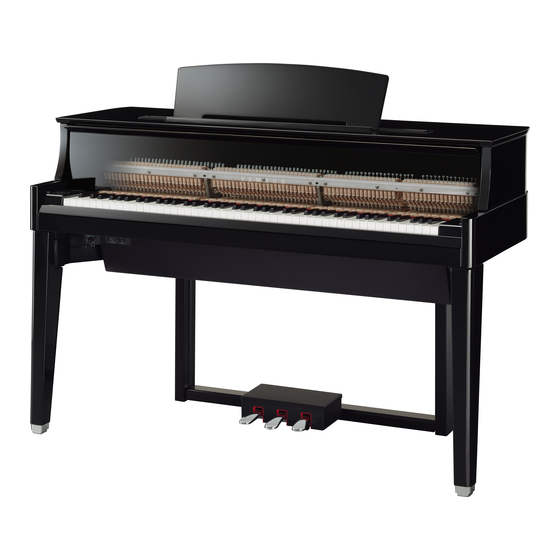 Yamaha AbantGrand NIX Mode D'emploi