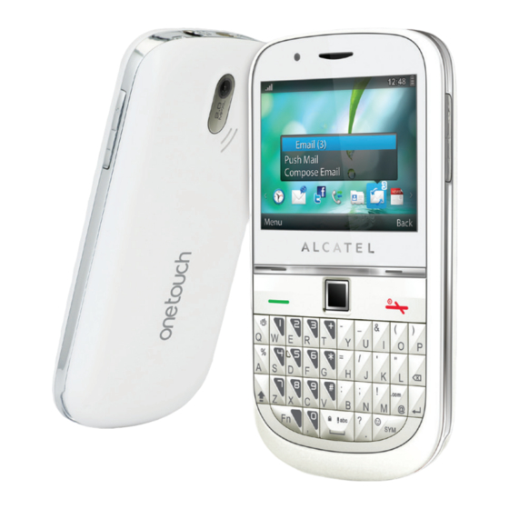 Alcatel One Touch 900 Mode D'emploi