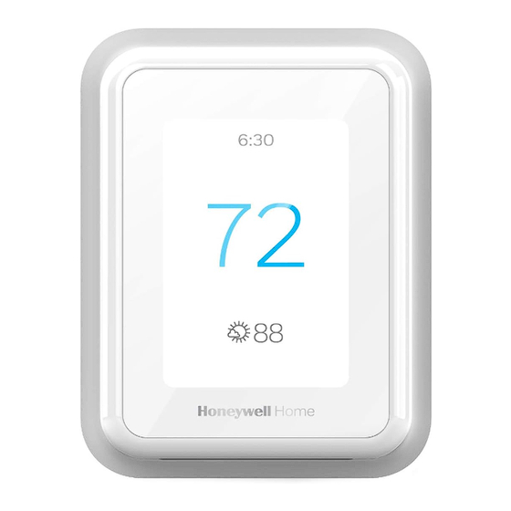 Honeywell Home T9 Smart Thermostat Guide D'installation