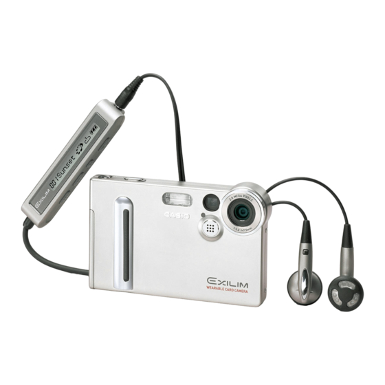 Casio Exilim EX-S2 Mode D'emploi