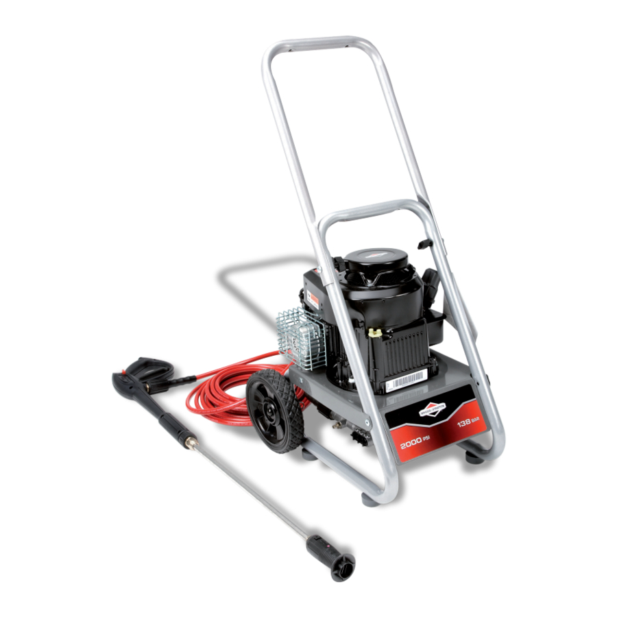 Briggs & Stratton BPW2000 Manuel D'utilisation