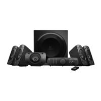 Logitech Surround Sound Speakers Z906 Mode D'emploi