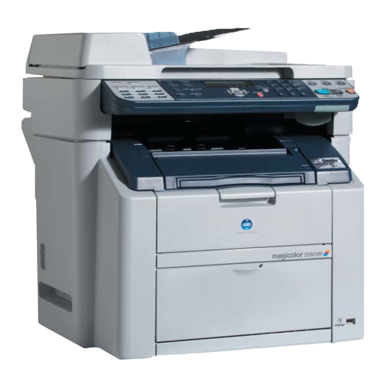 Konica Minolta Magicolor 2590 MF Guide D'installation