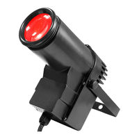 Beamz PS10W LED Pin Spot 10W RGBW DMX Manuel D'instructions