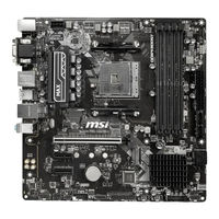 MSI B450M MORTAR MAX Mode D'emploi