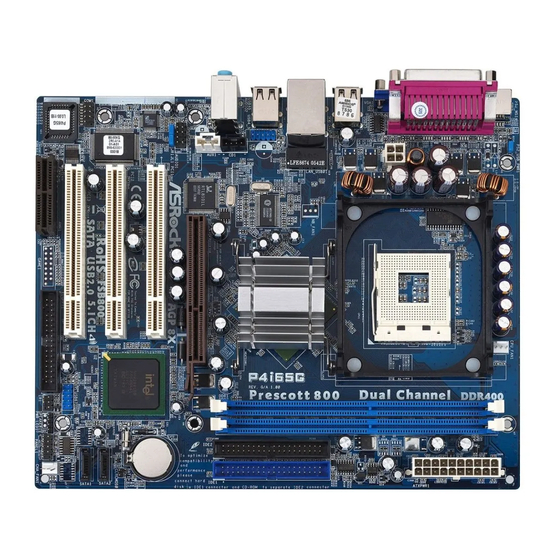 ASROCK P4i65G Mode D'emploi