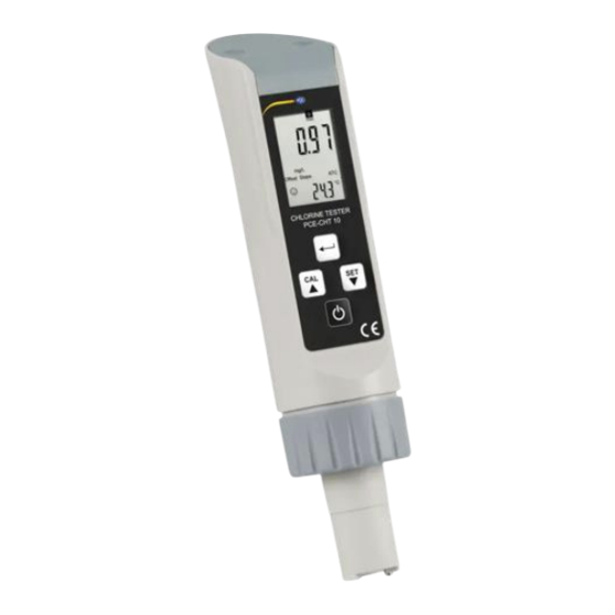 PCE Instruments CHT 10 Manuel D'utilisation
