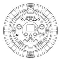 Zoom ARQ Aero RhythmTrak AR-96 Mode D'emploi