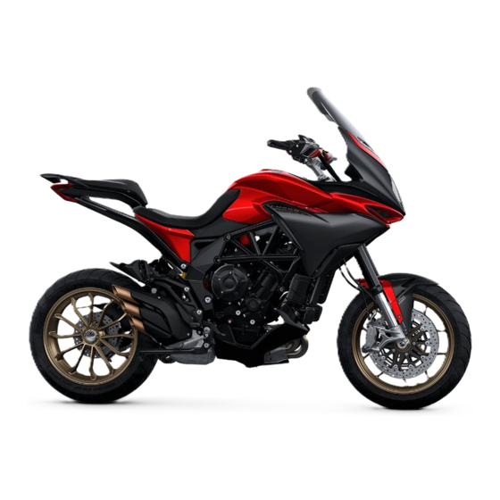 MV Agusta Turismo Veloce 800 Lusso 2015 Manuels