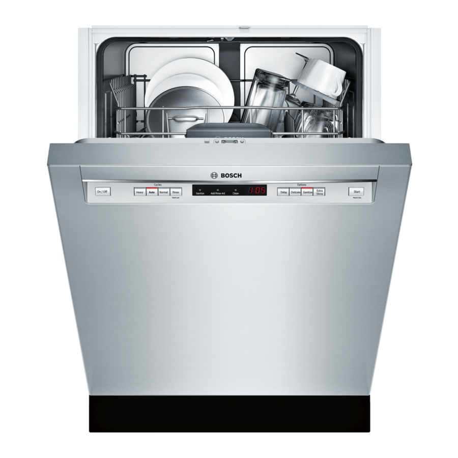 Bosch SHE53T5xUC Série Guide D'utilisation