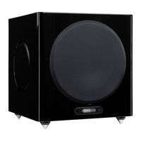 Monitor Audio GOLD W12 Manuel De L'utilisateur