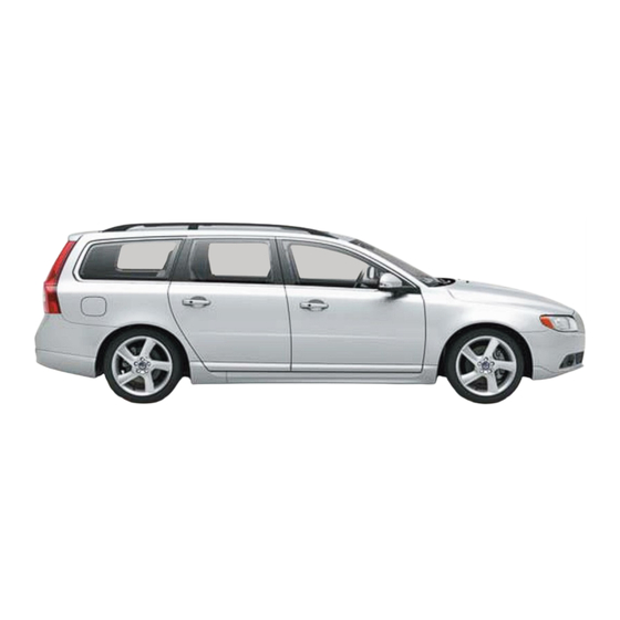 Volvo V70 Mode D'emploi