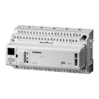 Siemens Synco RMU720 Manuel Technique