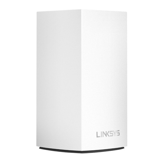 Linksys Velop WHW01 Guide D'utilisation