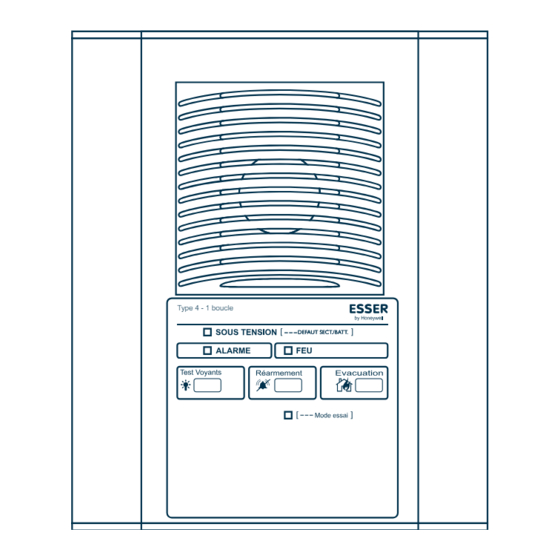 Honeywell Esser 80088 EA 4 1B Guide Rapide