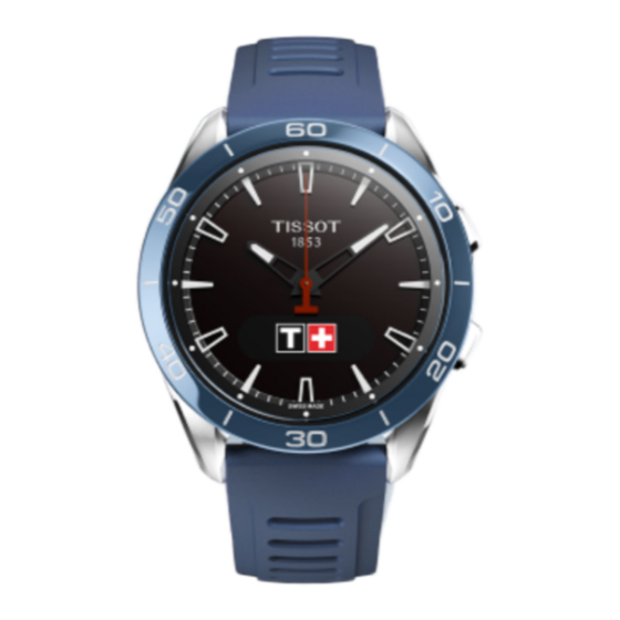 Tissot T-TOUCH CONNECT SPORT Manuels