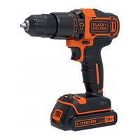 Black & Decker BDCHD18 Traduction Des Instructions D'origine