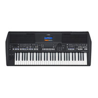 Yamaha PSR-SX600 Manuel De Référence