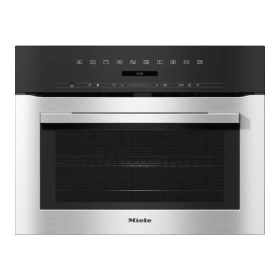 Miele H 7140 BM Mode D'emploi Et Instructions De Montage