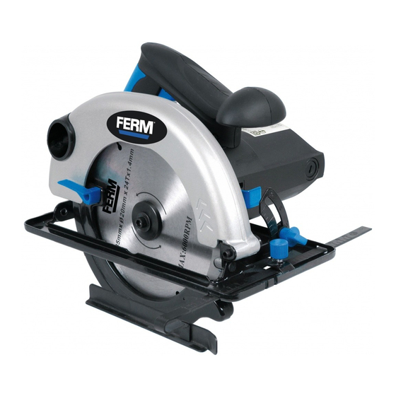 Ferm FKS-185 Mode D'emploi
