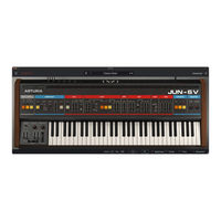 Arturia JUN-6 V Manuel Utilisateur
