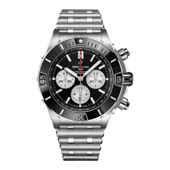 Breitling SUPER CHRONOMAT B01 44 Instructions D'utilisation