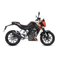 KTM 200 Duke EU 2015 Manuel D'utilisation