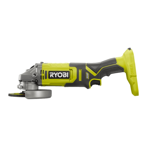 Ryobi RAG18125 Mode D'emploi