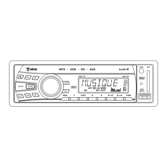 Tokai LAR-72 Notice D'utilisation