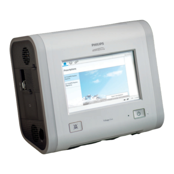 Philips Respironics Trilogy Evo Guide Clinique