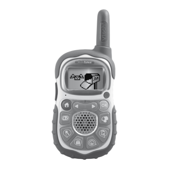 VTech Kidi Talkie Manuel D'utilisation