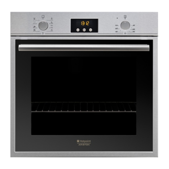 Hotpoint Ariston FK 831 J X/HA Mode D'emploi