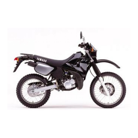 Yamaha DT125R 2001 Manuel Du Propriétaire