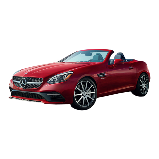 Mercedes-Benz AMG SLC 43 Mode D'emploi