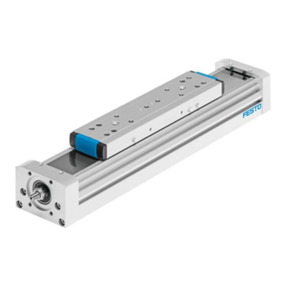 Festo ELGA-BS-KF Notice D'utilisation