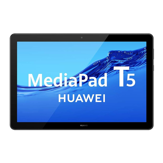 Huawei MediaPad T15 Manuels