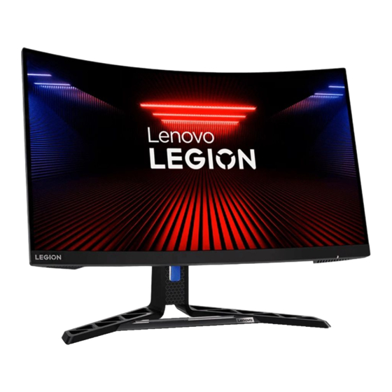 Lenovo Legion R27fc-30 Guide De L'utilisateur